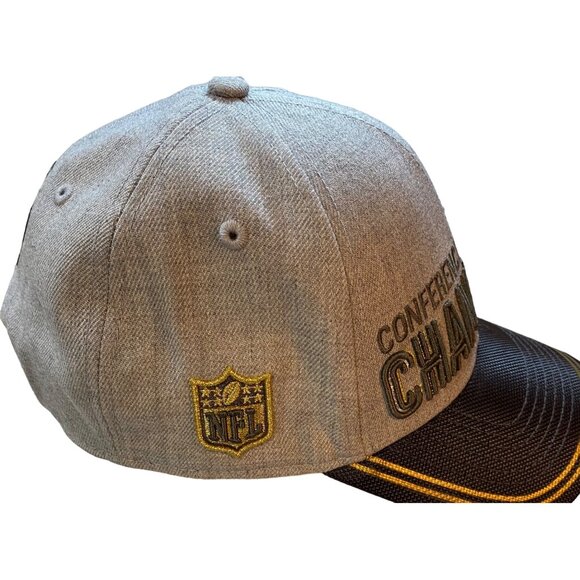 Denver Broncos Conference Champion Super Bowl 50 NFL Football Hat Cap Wool Blend - Picture 2 of 6